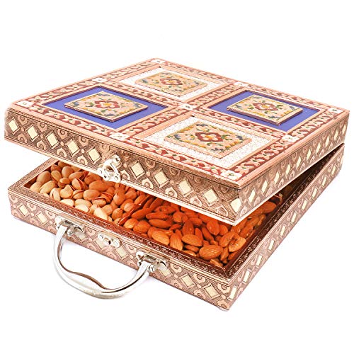 Minakari Dryfruit Briefcase Box B-314