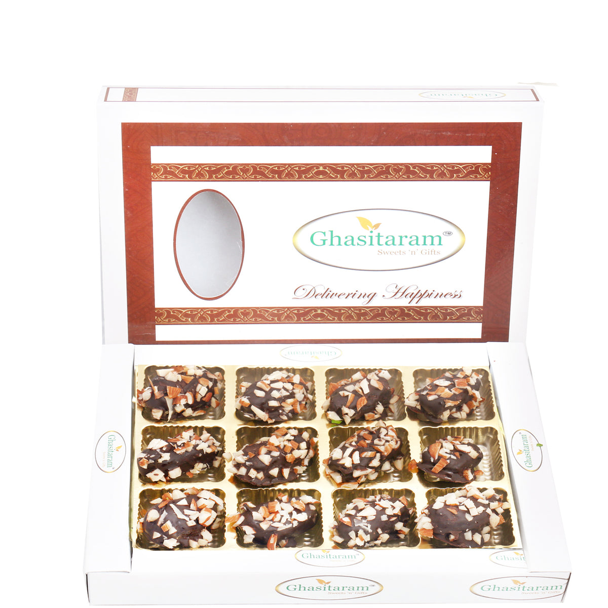  Choco Dates  in White Box