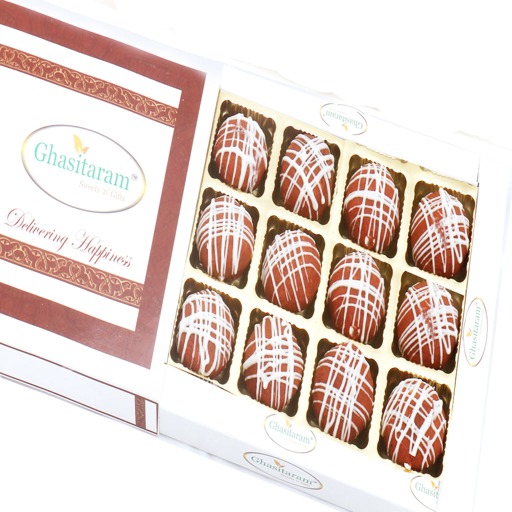 Ghasitaram's Kaju Choco Balls  in White box