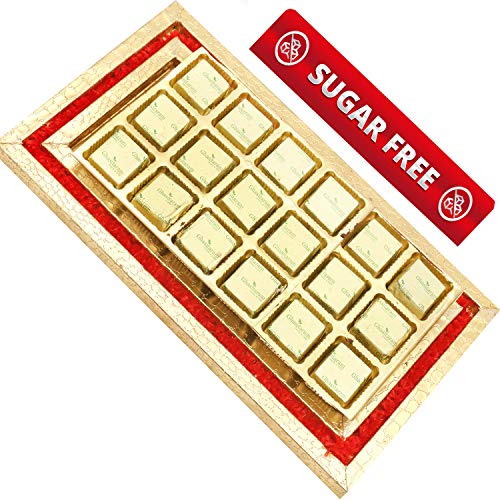 Red and Gold 18pcs Sugafree Chocolate Tray