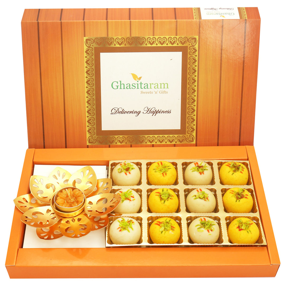 12 Pcs Mawa Peda and T-Lite
