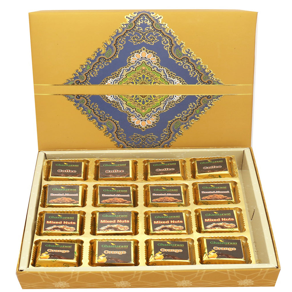 16 pcs Assorted Chocolates  SQ Box