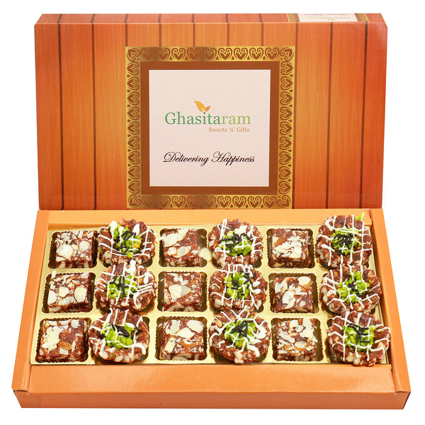 Assorted Anjeer Sweets 18 Pcs