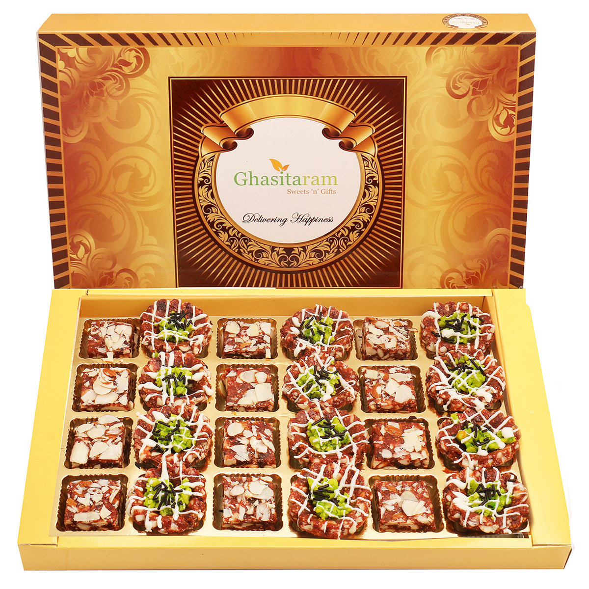 Assorted Anjeer Sweets 24 Pcs