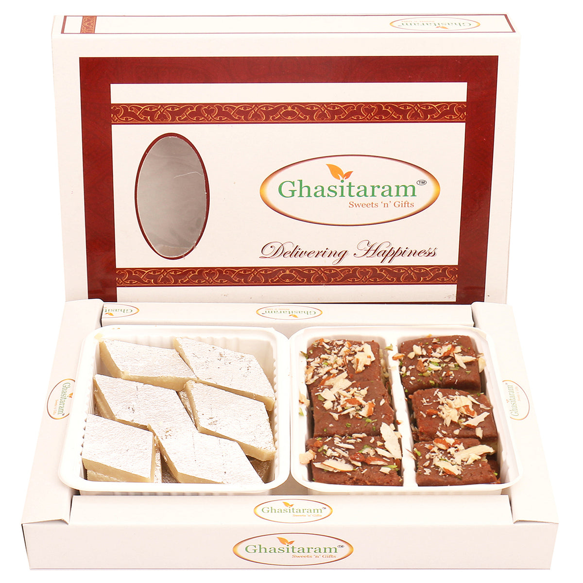 Diwali Gifts-Kaju Katli and Chocolate Mawa Barfi