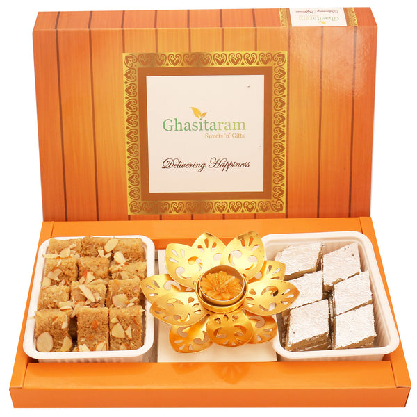 Kaju Katli, Milk Cake and T-Lite