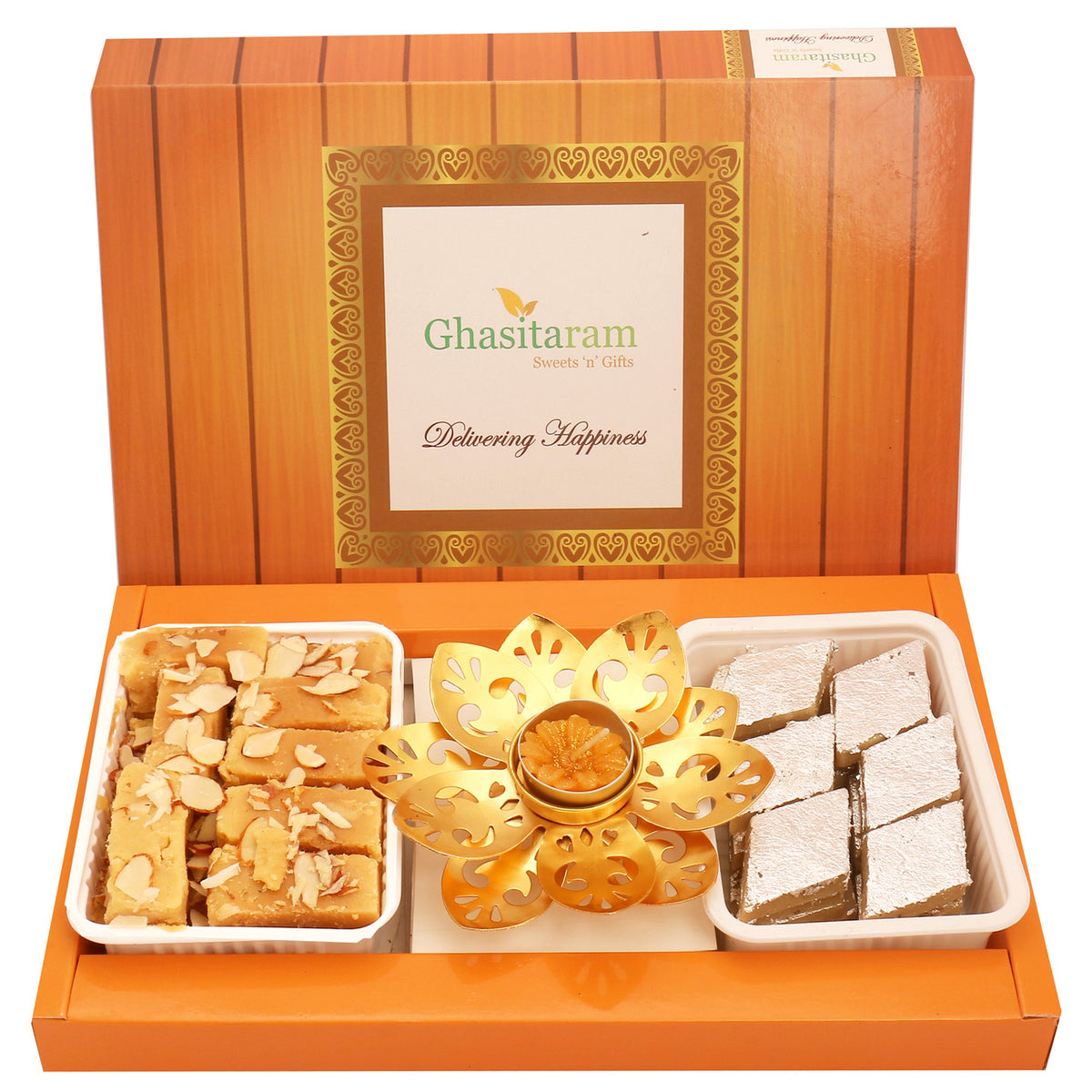 Kaju Katli, Mysore Pak and T-Lite