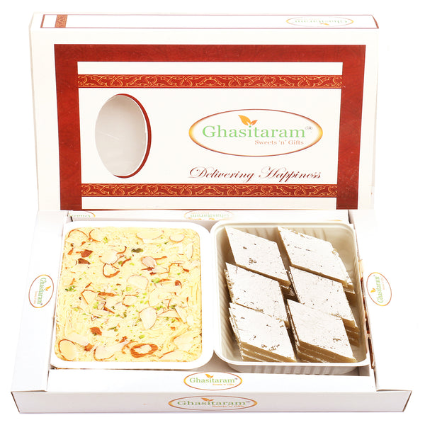 Kaju Katli and Soan Papdi Hamper