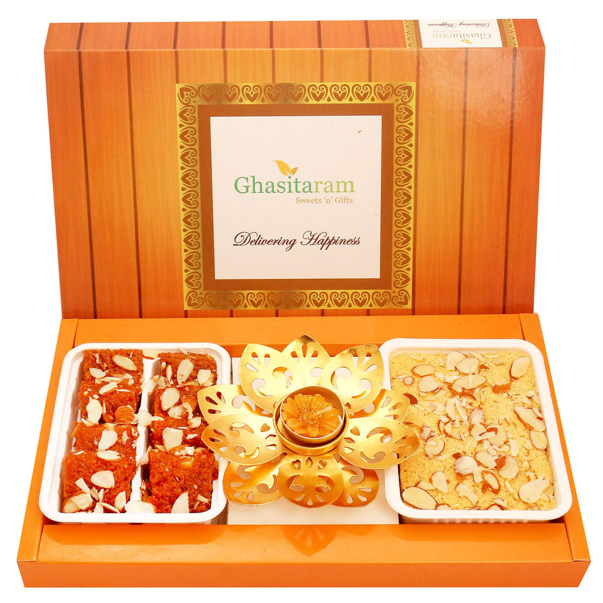 Diwali Gifts-Soan Papdi, Dodha Barfi and T-Lite