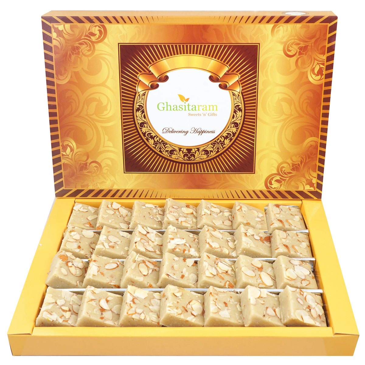 Pure Badam Barfi 800 gms  