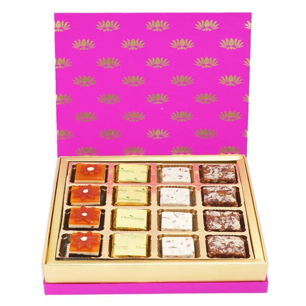 Festive Pink  Box of Assorted Bites