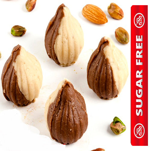 Ghasitaram's Sugarfree Chocolate Twin Mawa Modaks 200 gms