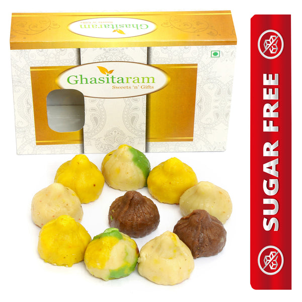Ghasitaram's Sugarfree Kaju Mawa Mix Modaks 200 gms