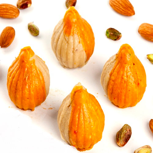 Ghasitaram's Mango Twin Kaju Modaks 200 gms