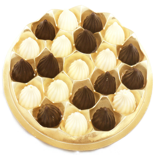 Pack of 21 Dark and White Chocolate Modaks