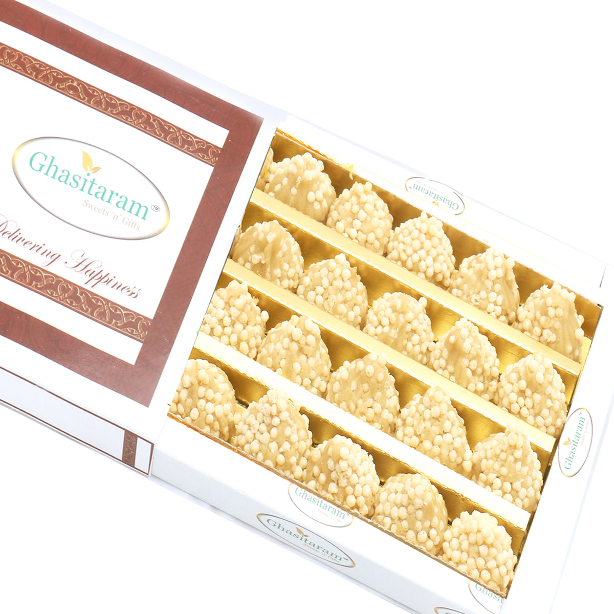 Ghasitaram's Rice Crispies Kaju Modaks 400 gms