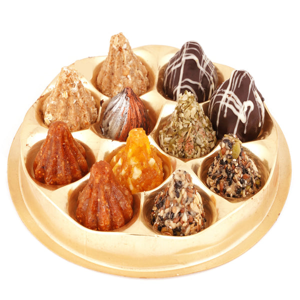Box of 11 Ghasitaram Special Modaks