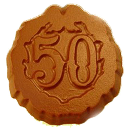 50th Birthday/Anniversary Chocolate Coins