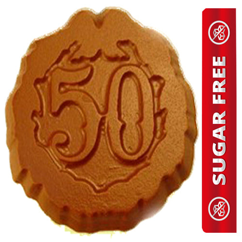 50th Birthday/Anniversary Sugarfree Chocolate Coins