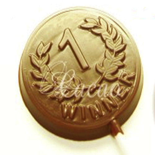 Set of 8 Chocolate Medal Lollies