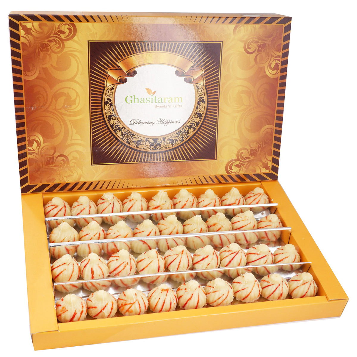 Ghasitaram's Criss Cross Mawa Modaks 800 gms