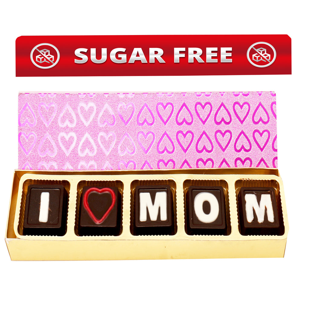 I Love Mom Sugarfree Chocolates