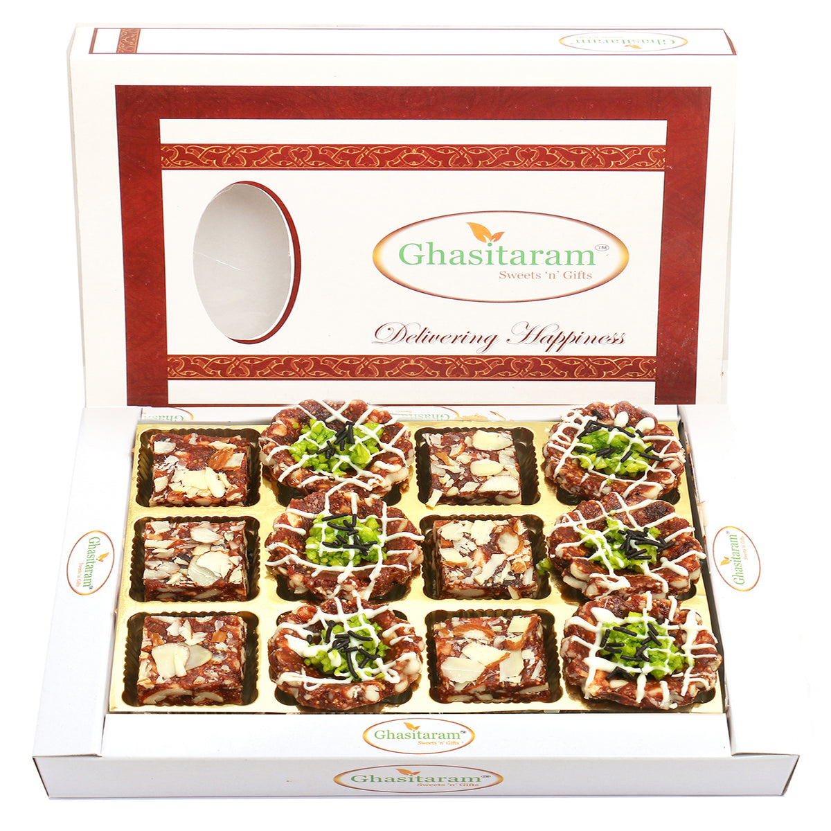 Assorted Anjeer Sweets 24 Pcs