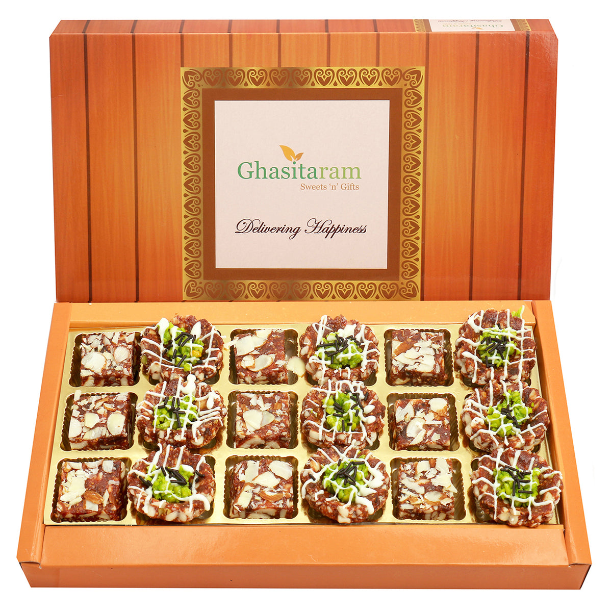 Assorted Anjeer Sweets 18 Pcs