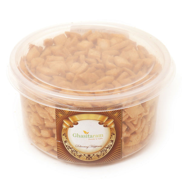 Holi Sweets| Holi Hampers| Holi Gifts-Ghasitarams Mini Katli Namkeen 200 gms