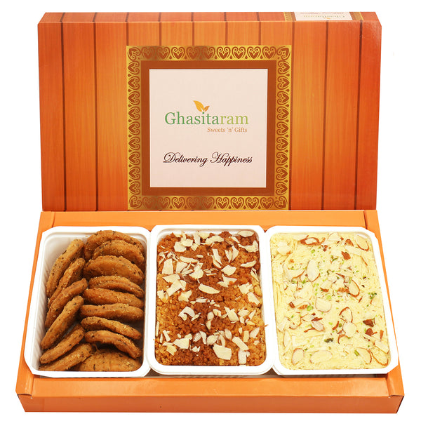 Soan Papdi, Milk Cake and Methi Mathi