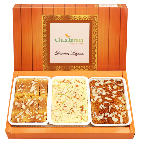 Soan Papdi, Milk Cake and Soft Mysore Pak
