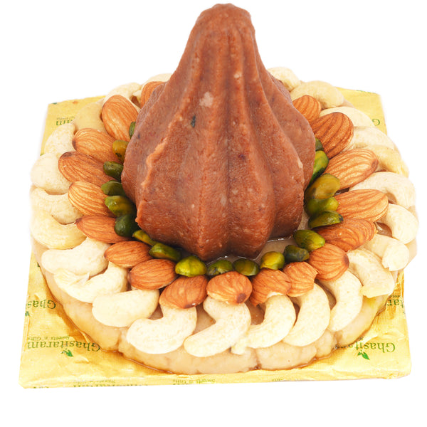 Round Decorated Modak