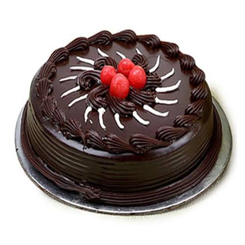 Fresh Eggless Cream Cake Dutch Truffle 1000 gms 