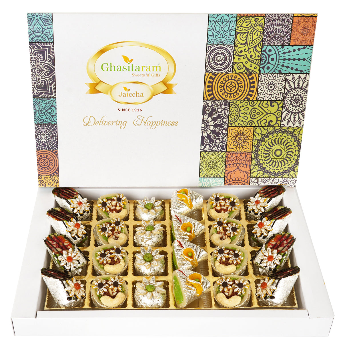 Exotic Dryfruit Sweets 24 pcs