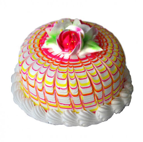 Fresh Eggless Cream Cake Mix Fruit Cake 1000 gms 