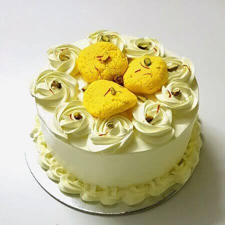 Fresh Eggless Fresh Rasmalai Cake 1000 gms