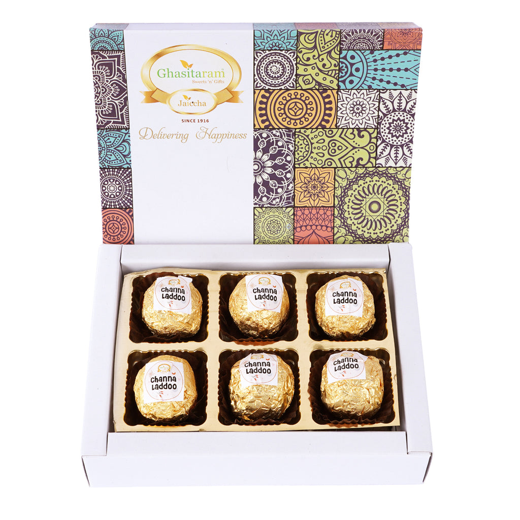 Diwali Gifts Sweets-Channa Laddoos 6pcs