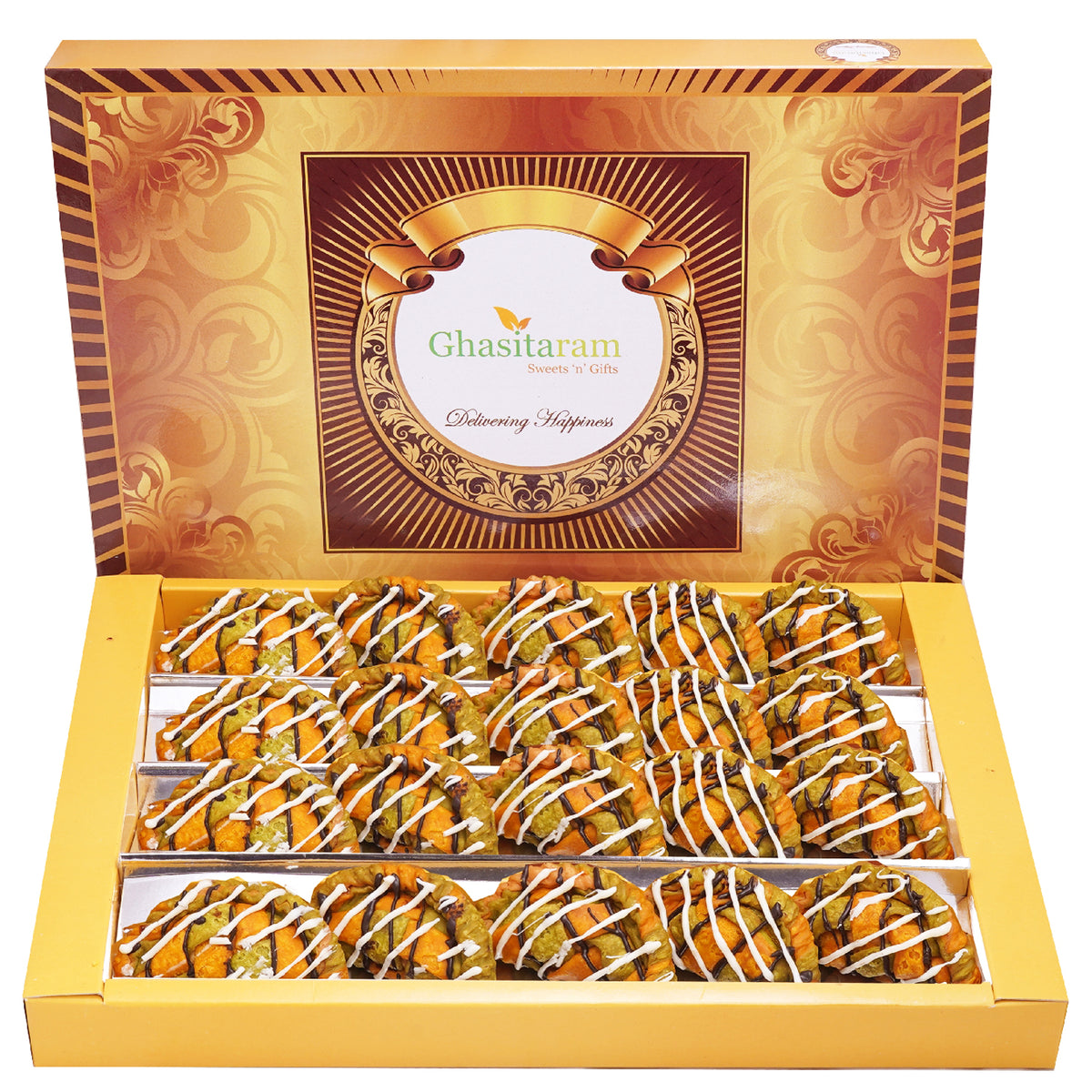 Holi Sweets| Holi Hampers| Holi Gifts-Designer Gujiya 800 gms