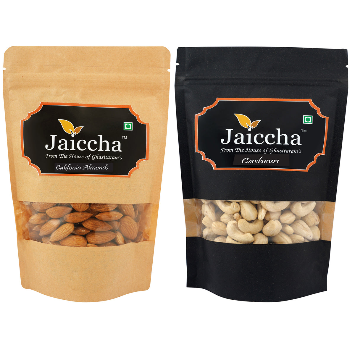  Almonds and Cashew Pouches-400 gms