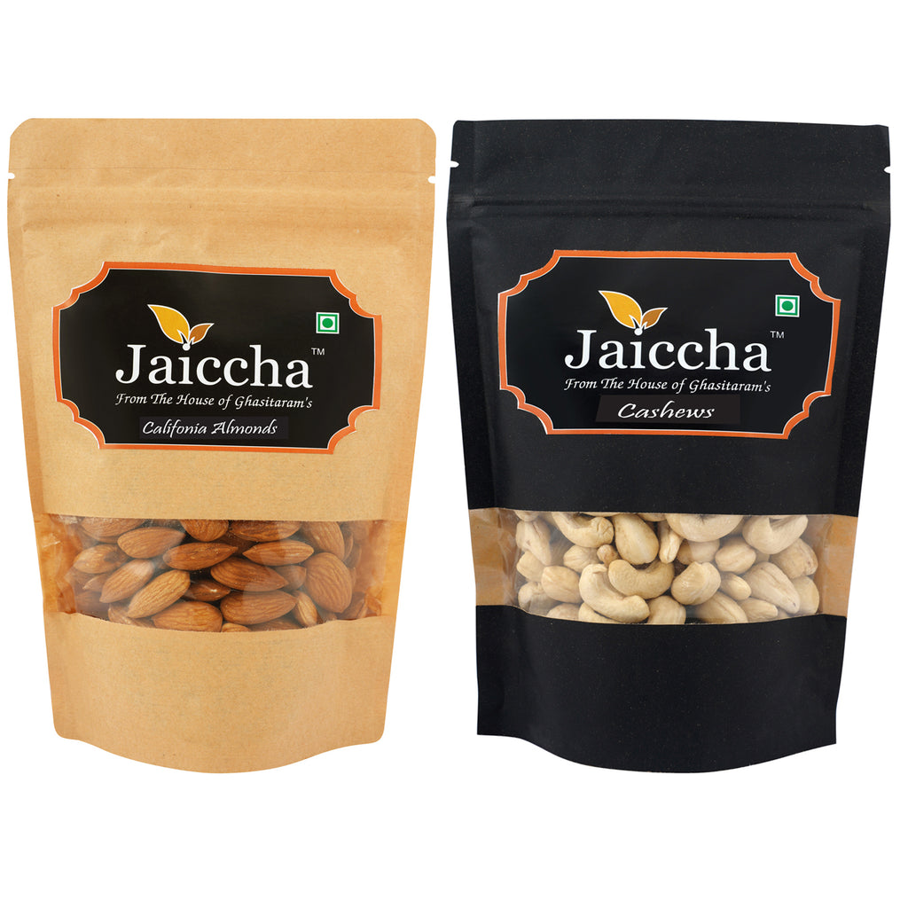  Almonds and Cashew Pouches-200 gms