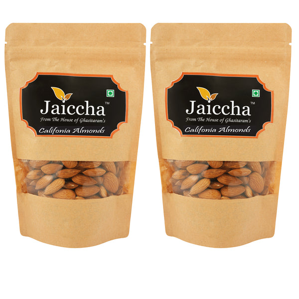  American/ Califonia Almonds 400 gms in Brown Paper Pouch