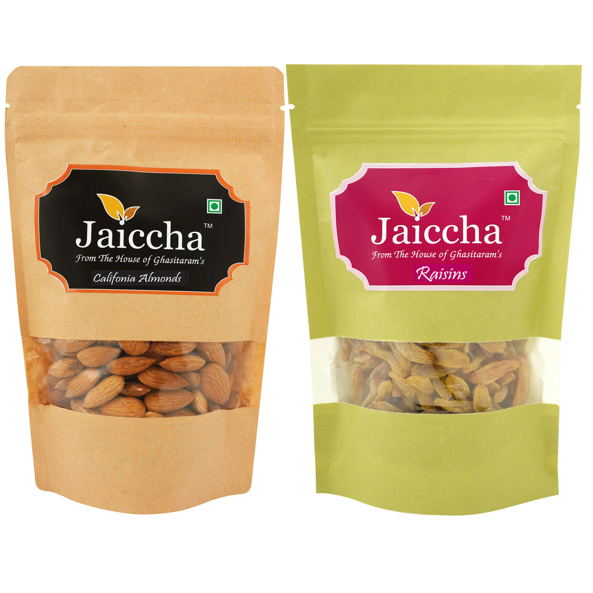 Almonds and Raisins Pouches-200 gms