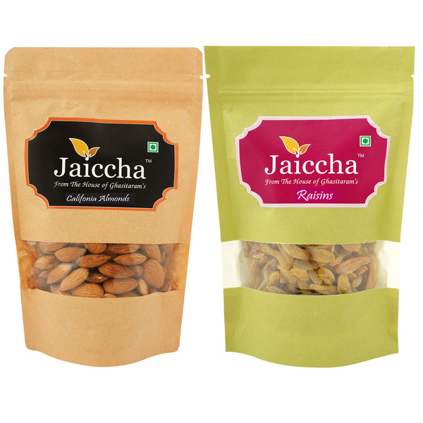  Almonds and Raisins Pouches-200 gms