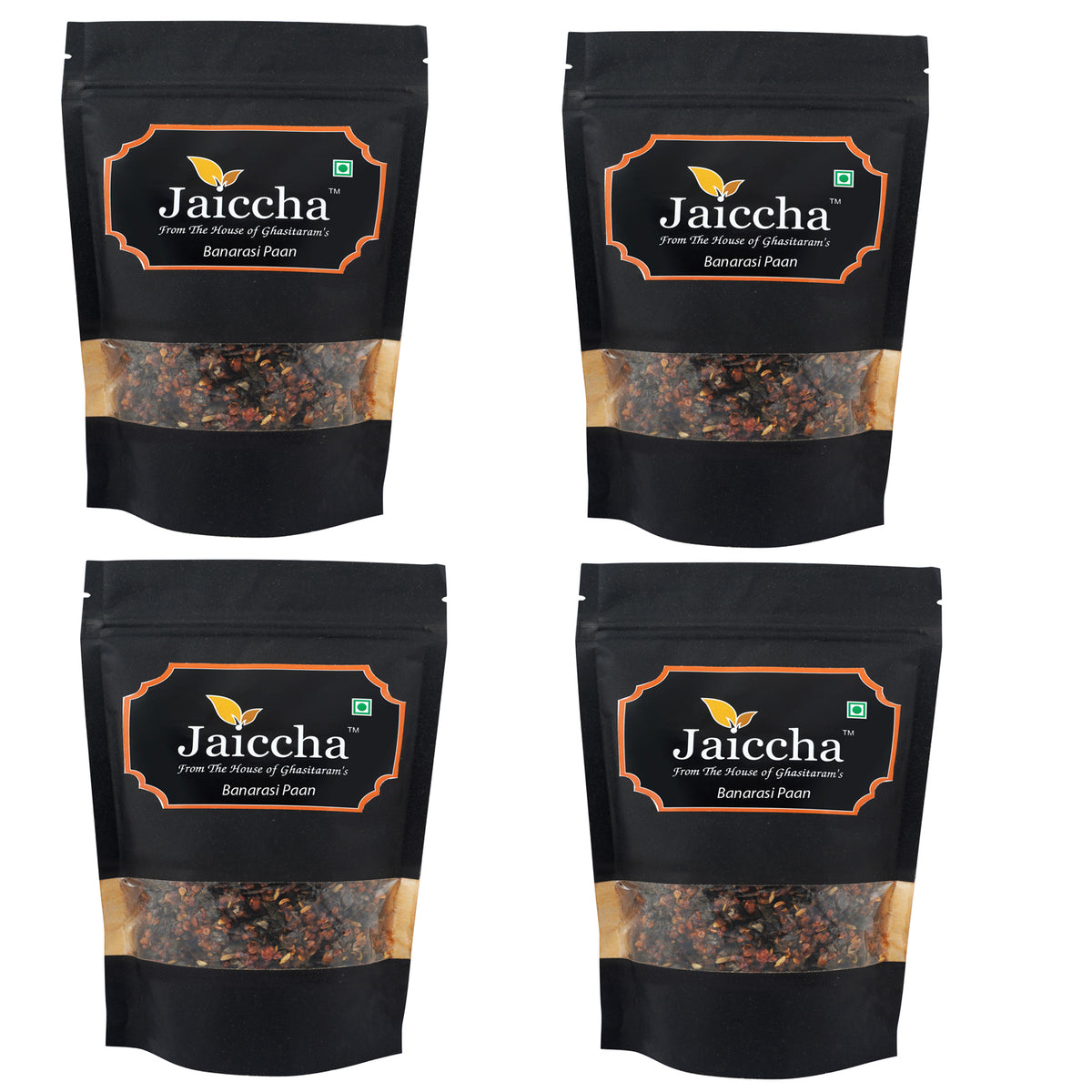 Banarasi Paan 200 gms in Black Paper Pouch