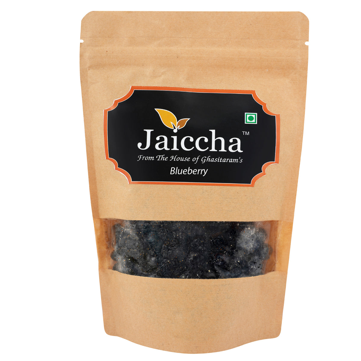 Dehydrated Dried Blueberries 800 gms in Brown Paper Pouch