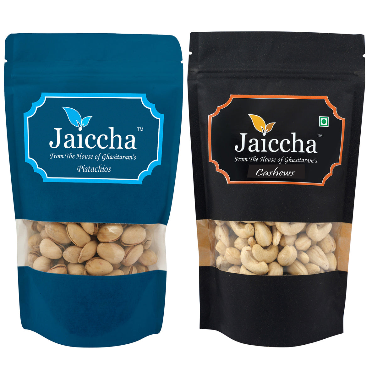 Cashews and Pistachios Pouches-400 gms
