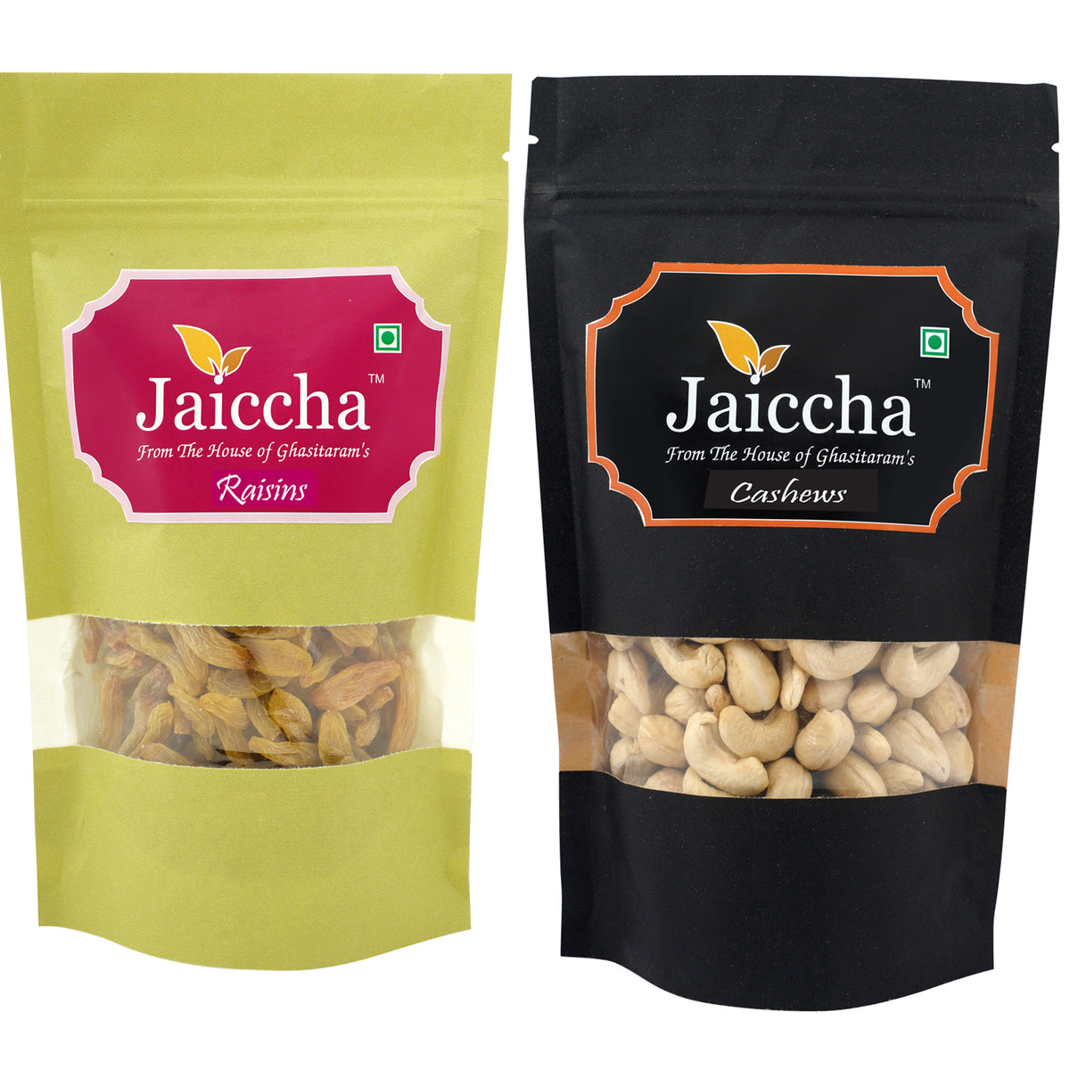  Cashews and Raisins Pouches-400 gms