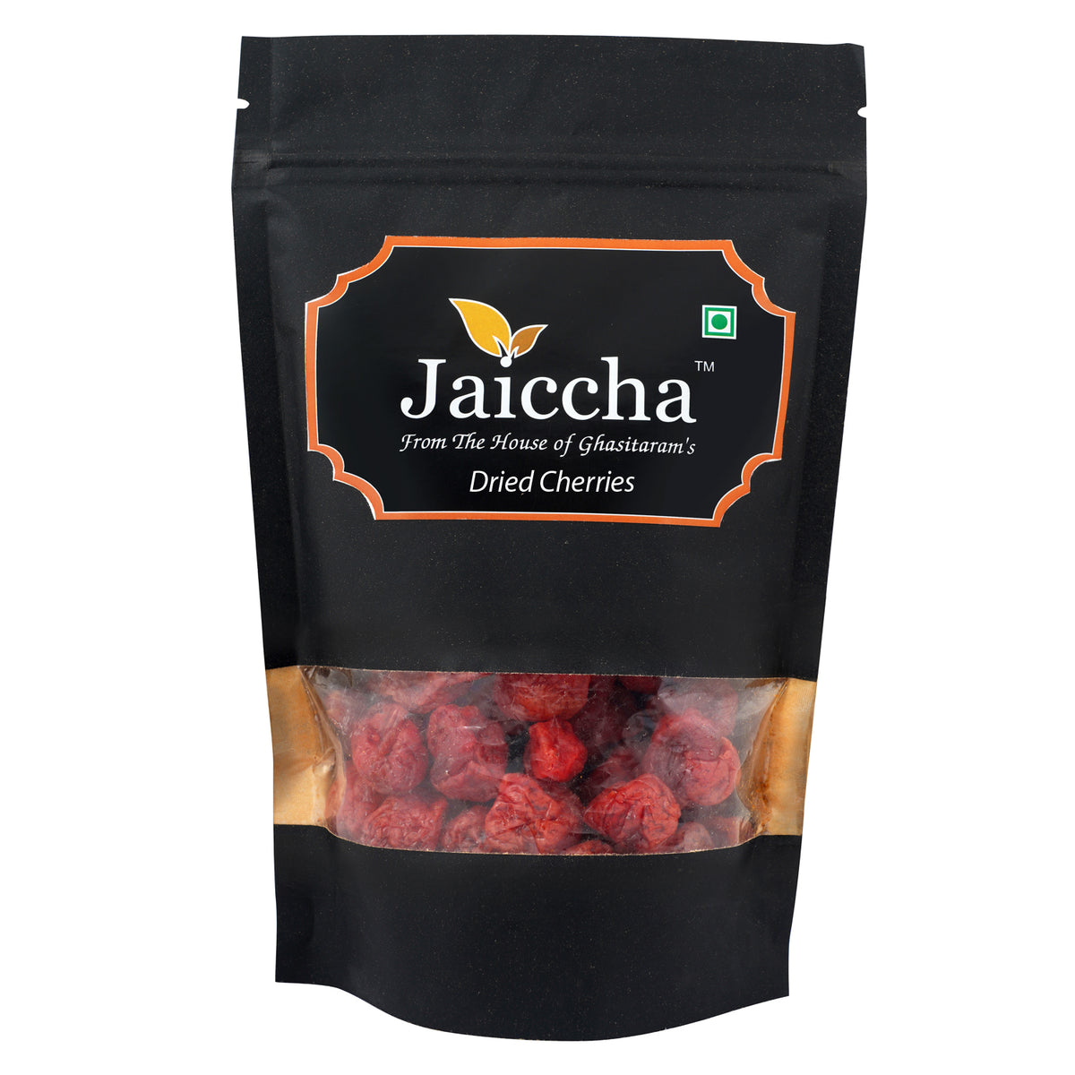 Dehydrated Dried Cherries 800 gms in Black Paper Pouch