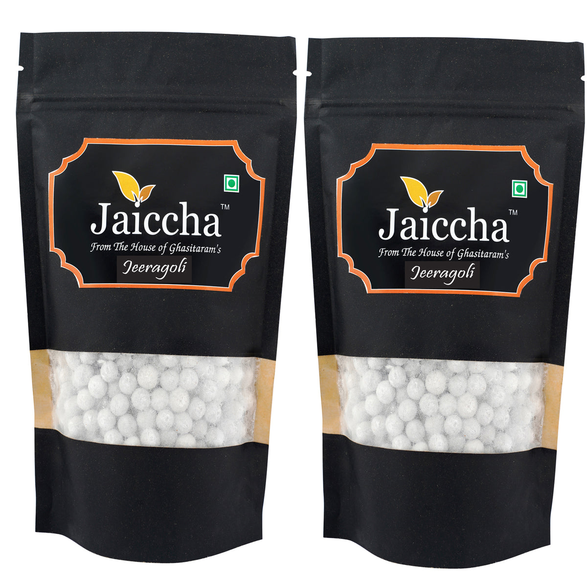 Jeeragoli 200 gms in Black Paper Pouch