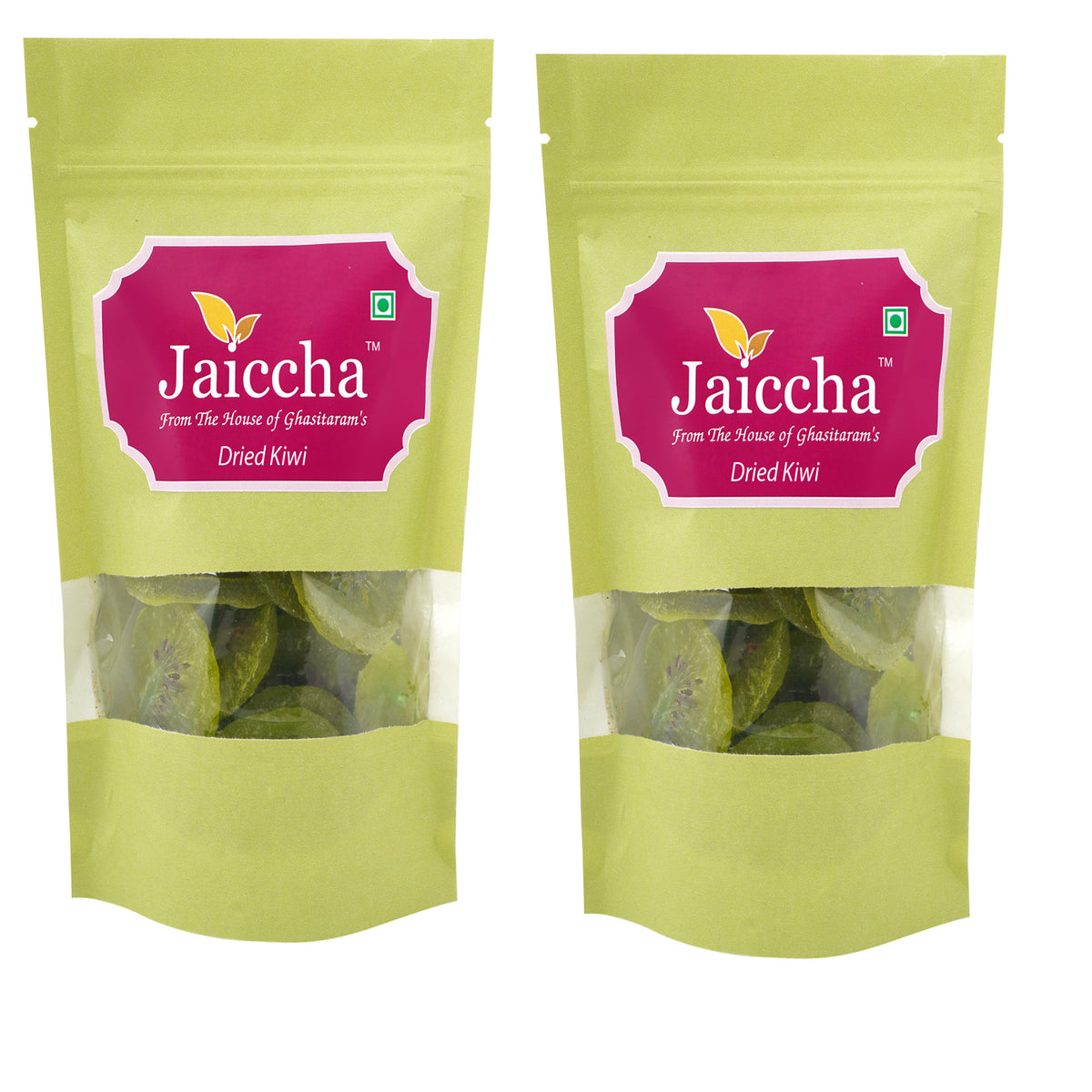 Dried Kiwi 400 gms in Green Paper Pouch